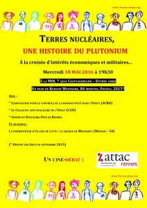 TerresNucléaires ciné-débat Attac