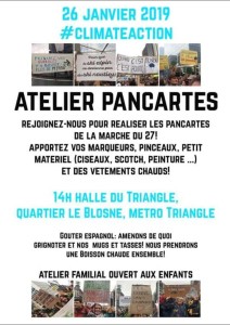 marche climat 190127 atelier pancarte sam.26 Triangle